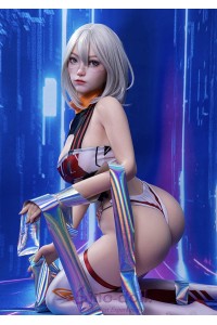【新品】フルシリコン製ラブドール Sino Doll 実践向け 戦闘機 163cm Eカップ S50 凛紫 Linzi ヘッド 掲載画像はリアルメイク付き 顔は蝋人形メイク付き SINO 0011