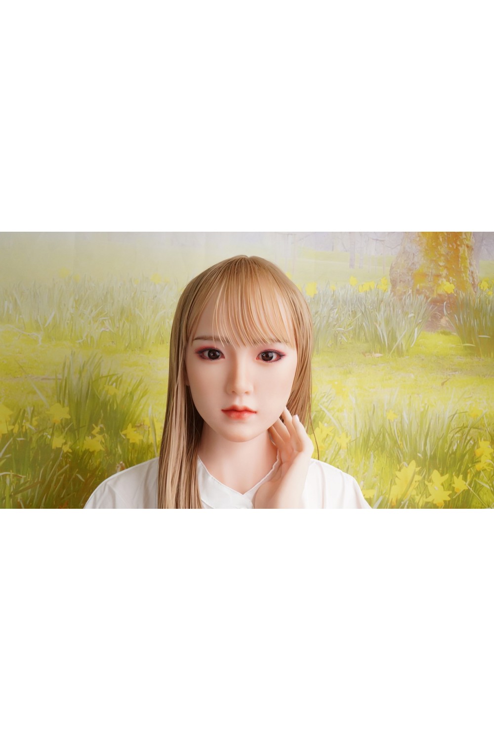 【初心者応援パック 中古超美品】Starpery #Jiu Mei軟性シリコンヘッド+ Real Girl (Ｃ工場製) 168cm Eカップ