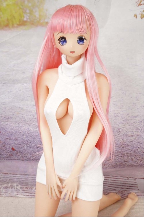【O初心者応援パック 新古超美品ホール未使用品】Mini Doll #S1ソフトビニール製ヘッド 75cm普通乳