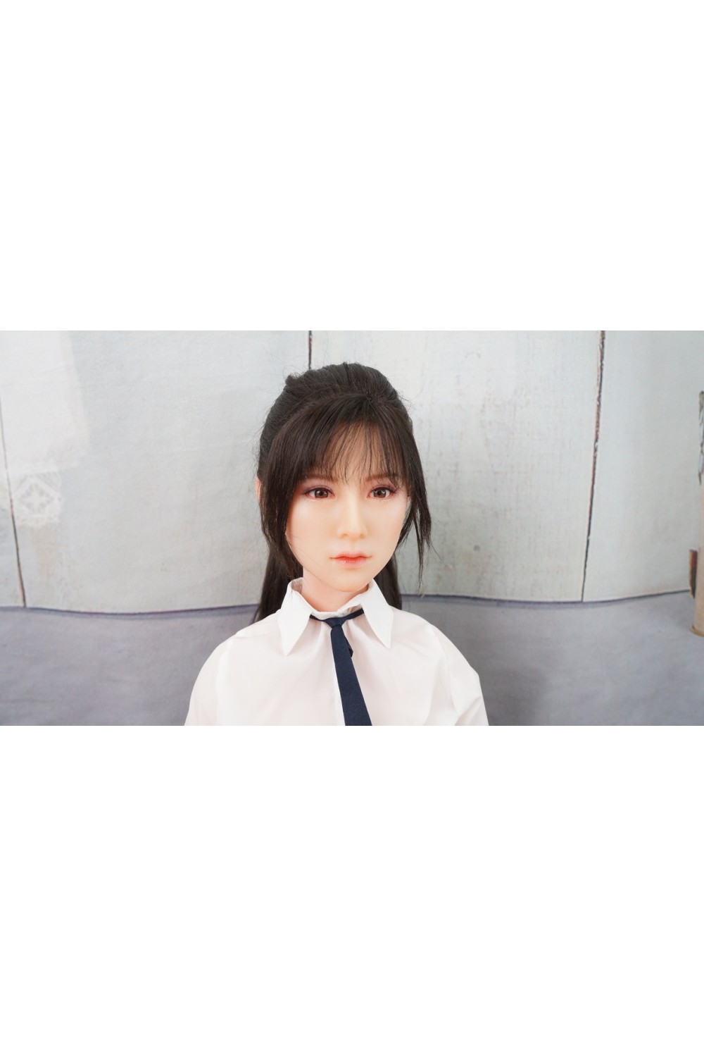【O初心者応援パック 新古超美品ホール未使用品】JXDOLL #小咪ヘッド75cm 中胸 mini フィギュア フルシリコン製