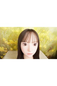 【O中古美品】蛍火日記 #莲（Lian）軟性シリコンヘッド（オーラル可能、描く眉毛と付け睫毛） 単品(160〜170cm推奨)