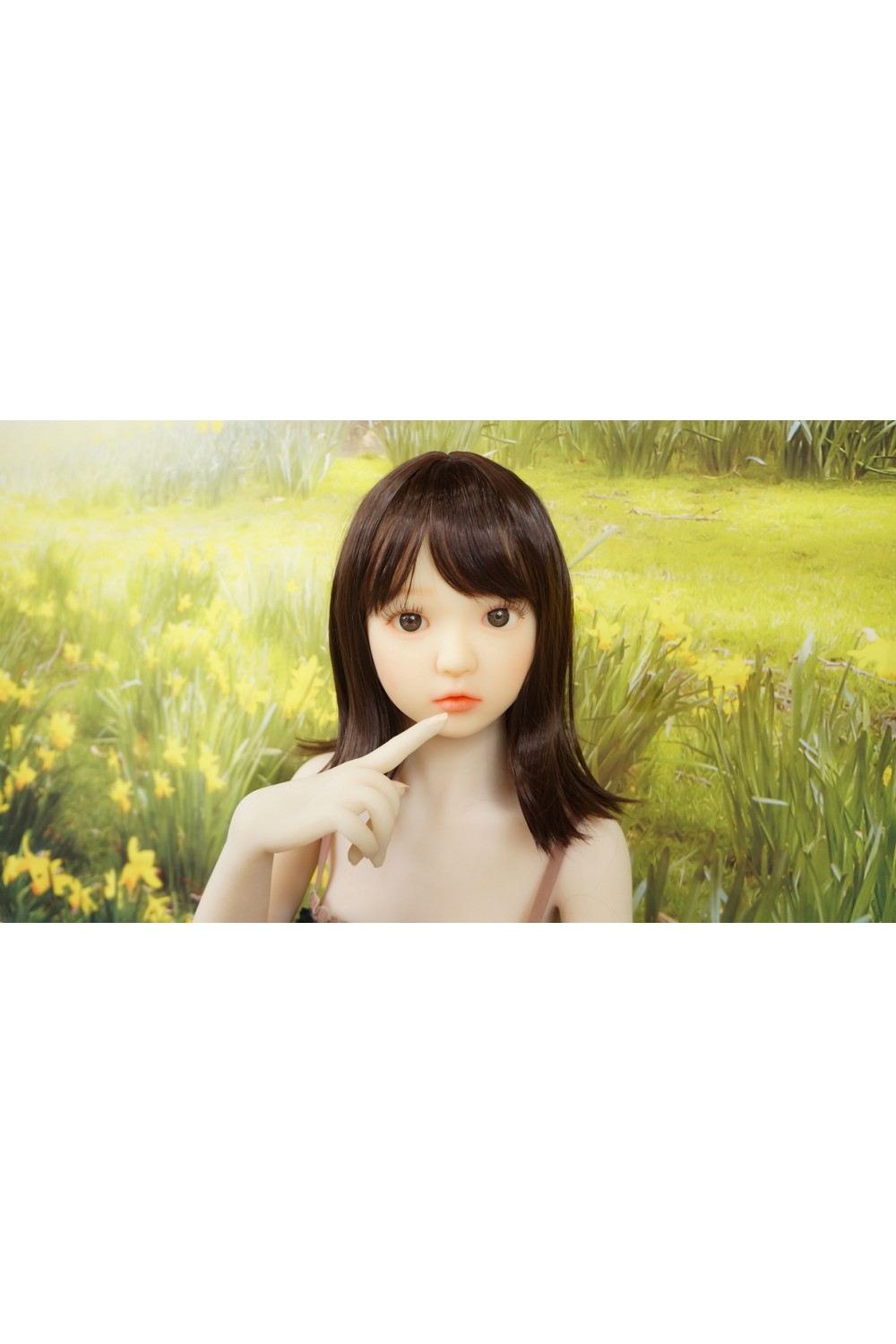 【中古】Momodoll #029 麻里花ヘッド 138cm Aカップ 自立加工OP EVO骨格 肌色 ホワイト