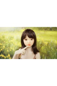 【中古】Momodoll #029 麻里花ヘッド 138cm Aカップ 自立加工OP EVO骨格 肌色 ホワイト
