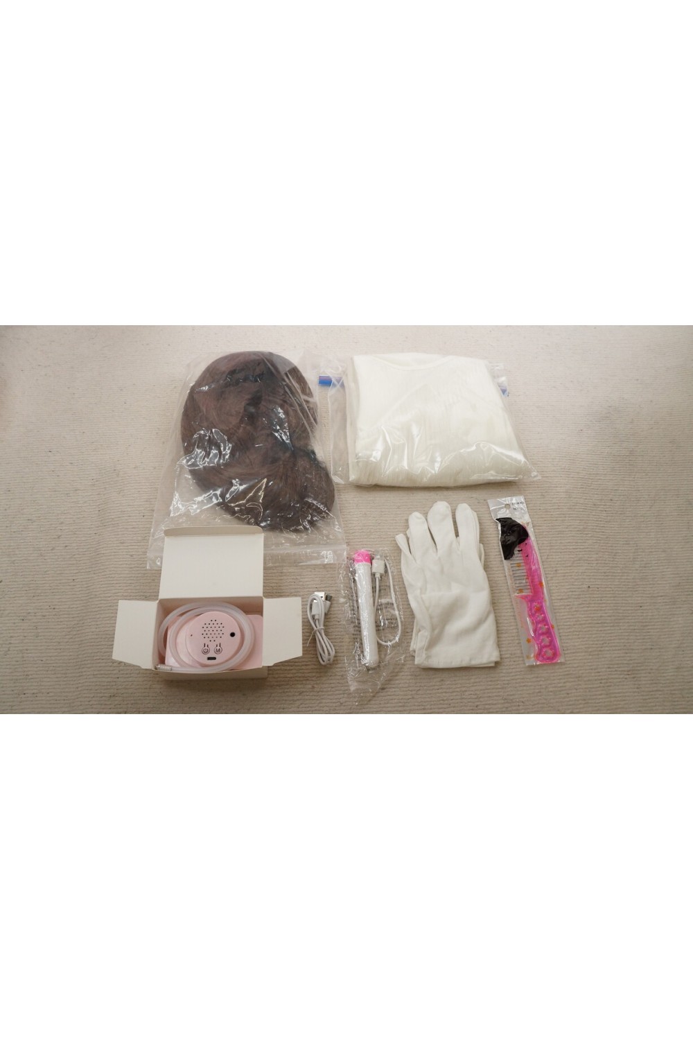 【中古】【O初心者応援パック 新古超美品ホール未使用品】Yearndoll #Y206-5軟性シリコンヘッド 148cm Dカップ 【進化版】