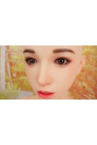 【中古】【O初心者応援パック 新古超美品ホール未使用品】アート技研(Art-doll) #A10 诺伊（nuoyi）軟質シリコンヘッド 158cm Dカップ M16ジョイント汎用版 【新肌色】