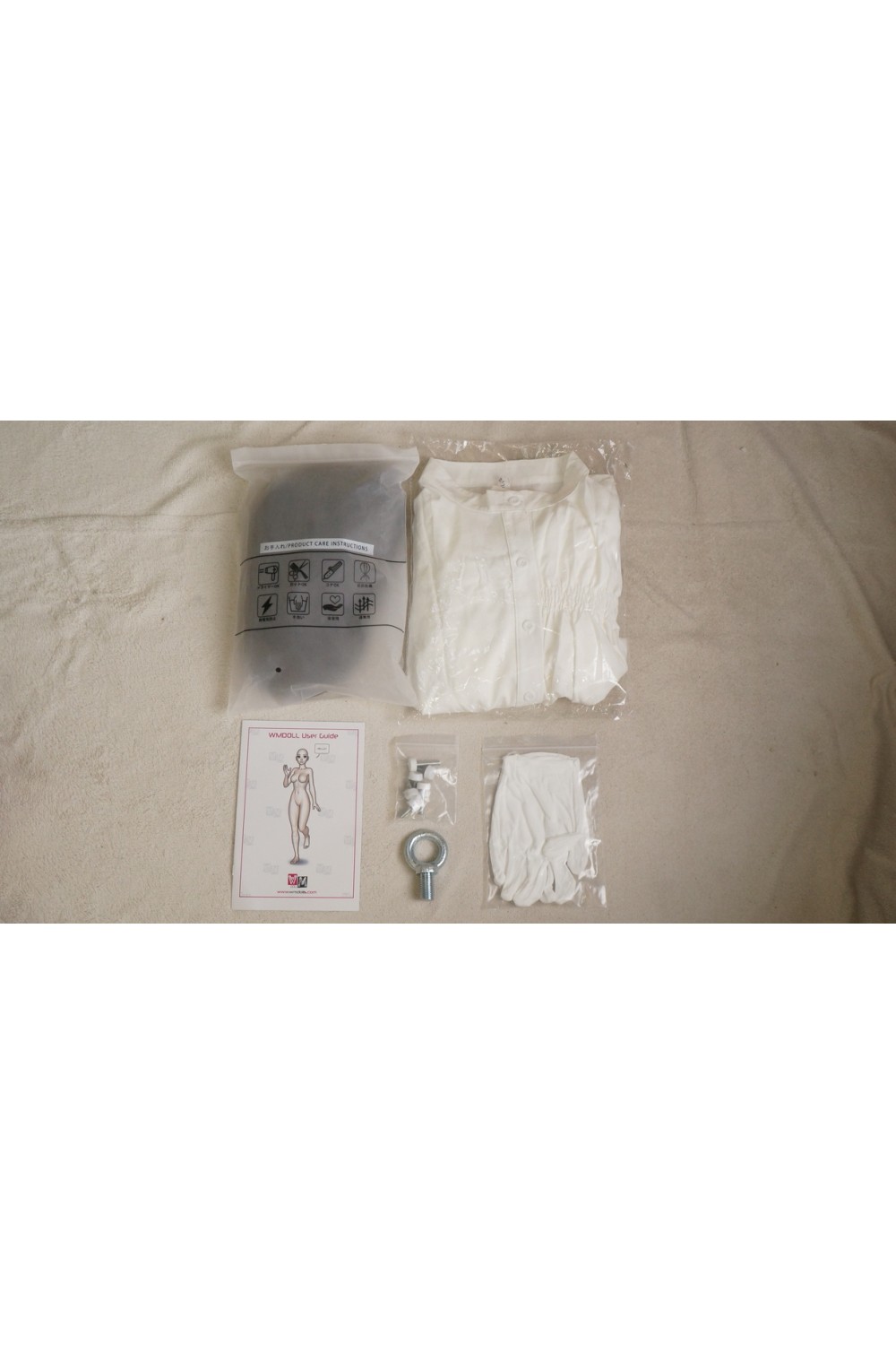 【初心者応援パック 新古美品】WM Dolls #359ヘッド 165cm Gカップ 欧米仕様 ボディのリアルメイクOP ゼリー胸OP 指関節OP 自立加工OP 陰毛植毛OP 新骨格OP 肌色 ピンク