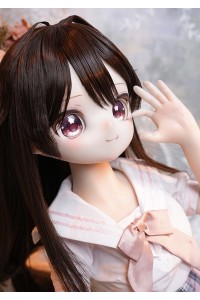 【新品】MW Girl（魔物姫）85cm ももちゃん 7kg ソフトビニール製頭部 シリコン製ボディ 肌色＆眼球色＆メイク＆ウィッグ＆衣装は宣材写真と同じ 軽量化で収納しやい フィギュア MW 0001