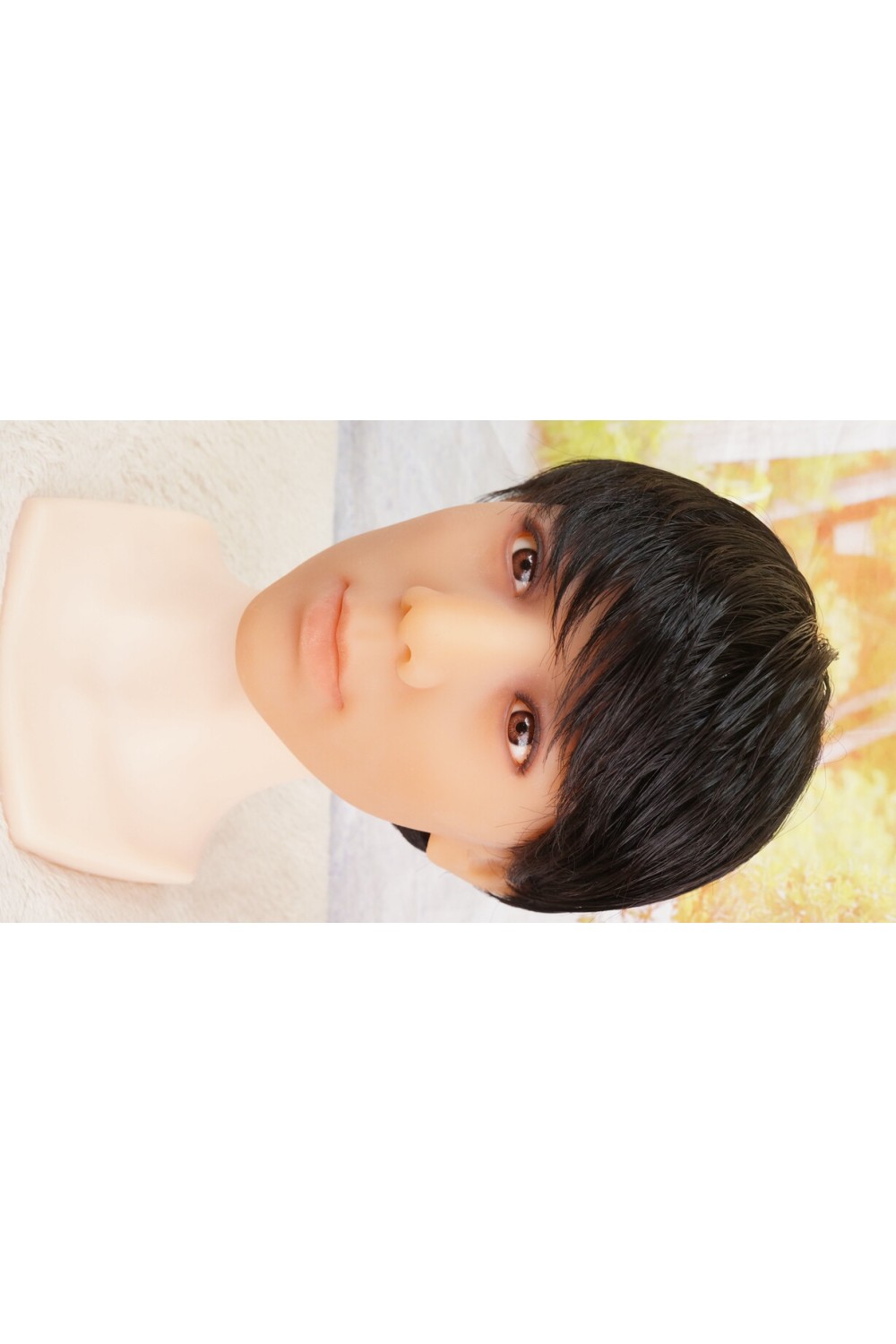 【中古】【O新古超美品 ホール未使用品】DHDOLL #小光ヘッド-男性ヘッド単品(150cm推奨)
