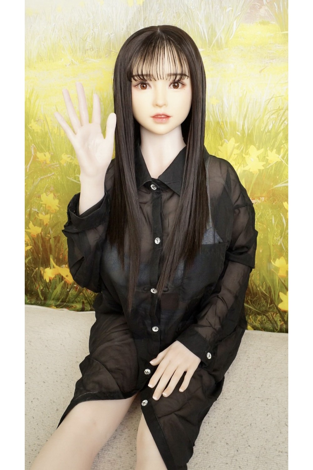 【中古】【初心者応援パック 中古美品】BB Doll #C43シリコンヘッド 髪の毛の植毛OP 150cm Fカップ 人肌模様加工 血管メイク 【フルシリコン製】