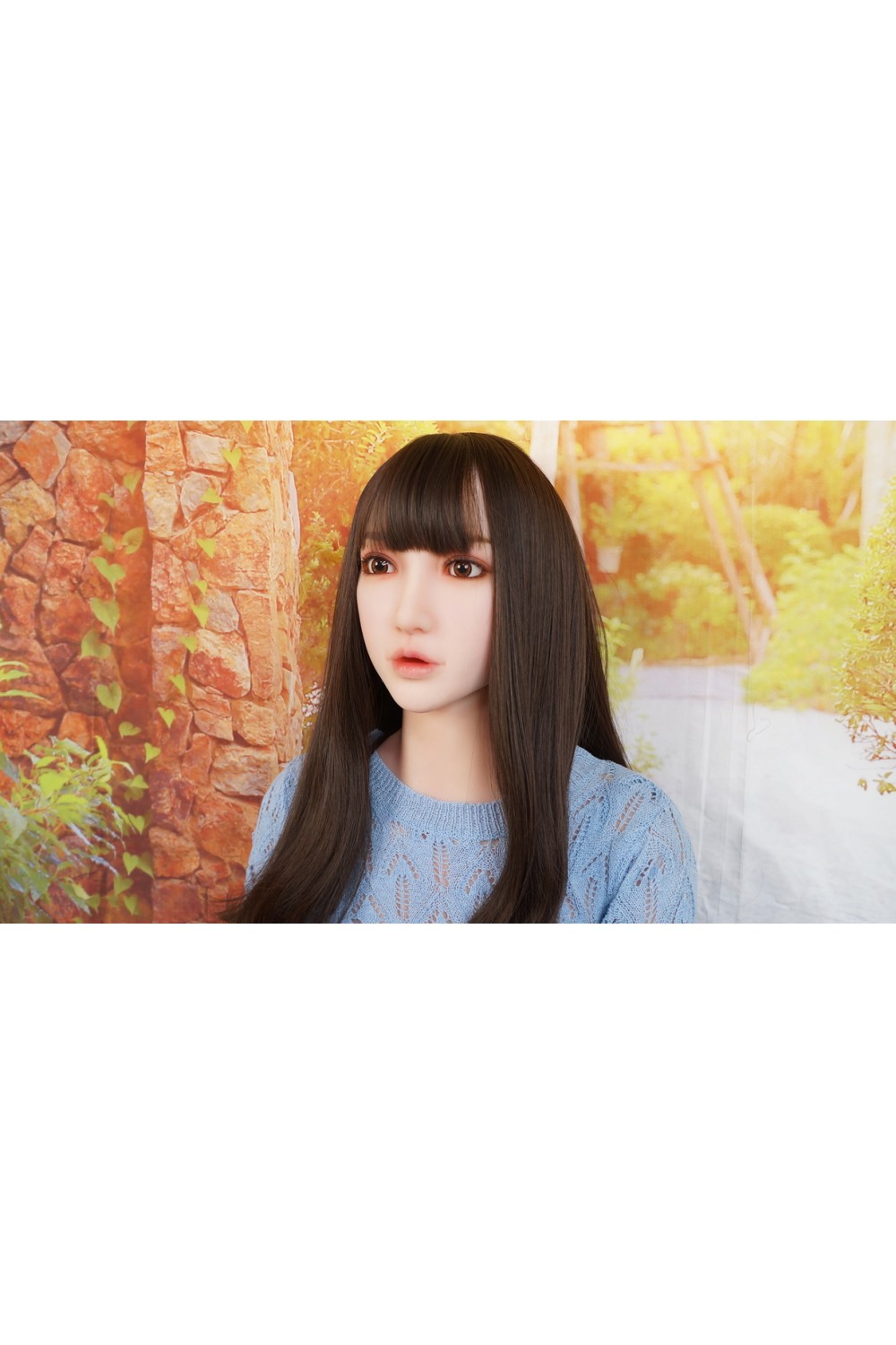 XYcolo Doll #Mina美娜＋ #Yinan依楠 シリコンヘッド2つ付属 163cm Cカップ オーガニックシリコン リアルメイク 植毛仕様OP 視点移動 指関節 新骨格 肌色 ナチュラル