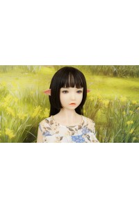 【初心者応援パック 中古】EXDOLL（アルテトキオ）#NINA(elf) 145cm+（巨乳）衣装付属 視点移動OP 指ワイヤー加工OP ネイル（付け爪)OP 骨格：グリップタイプ 肌色 クリーム