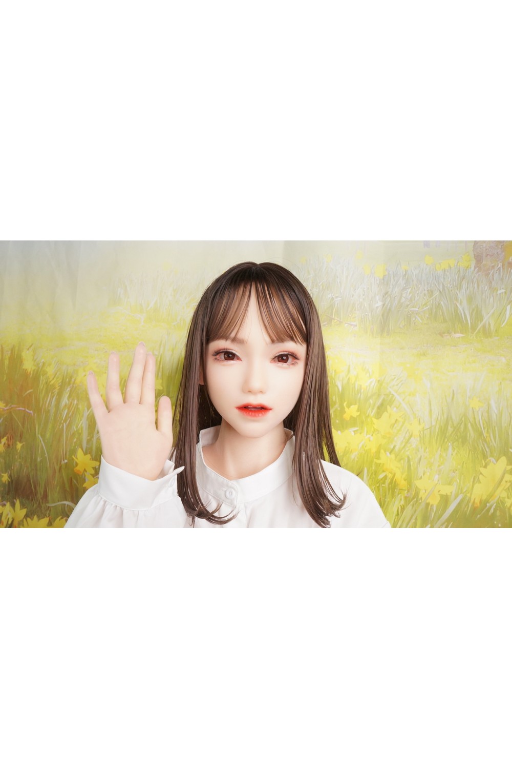 【初心者応援パック 新古超美品】Sino Doll #S51 凛橙 ヘッド159cm Iカップ 最新作「戦闘機」シリーズ 極限ソフト（Soft-max）