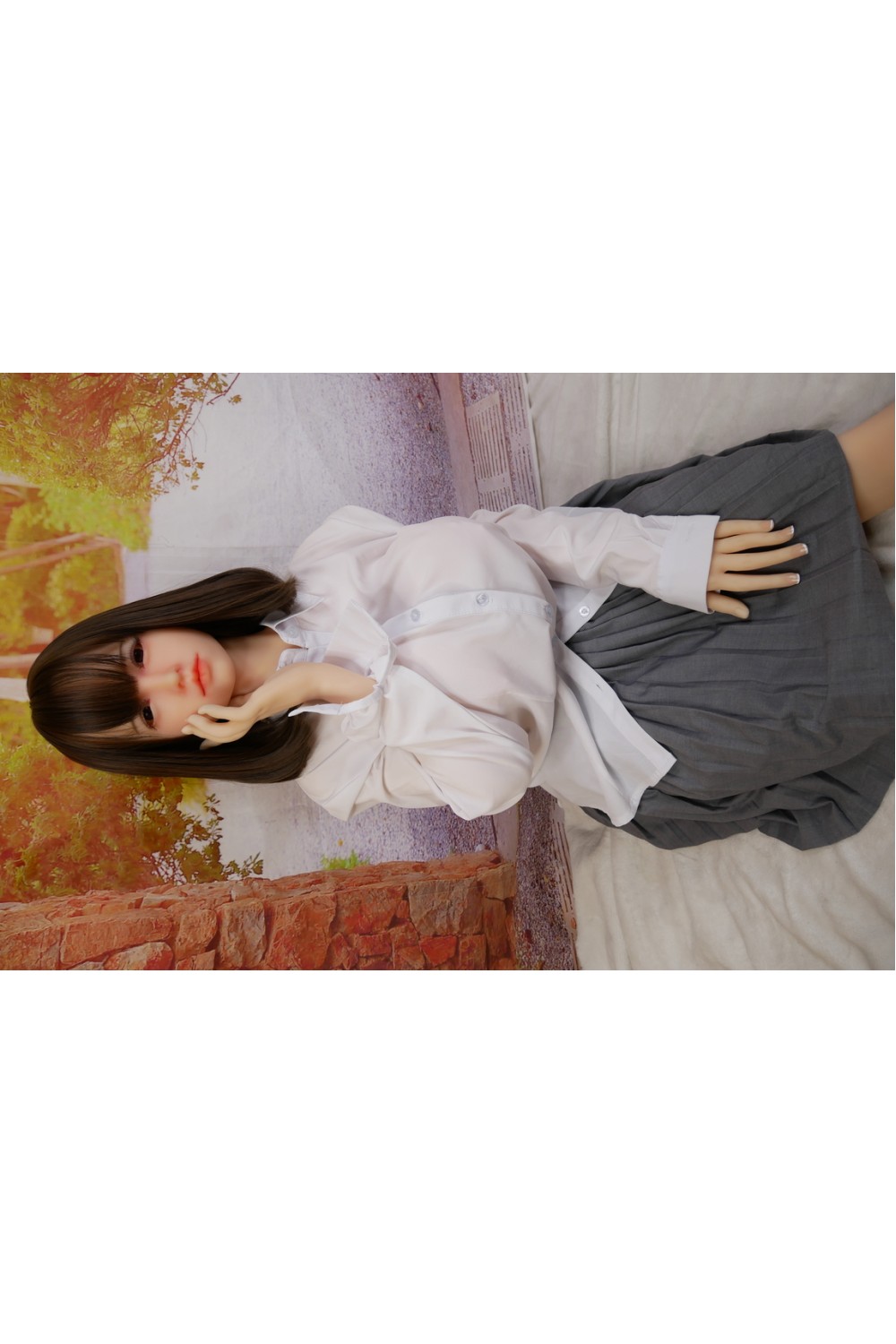 Sanhui doll (TPE製) #T4ヘッド 156cm Fカップ 中空胸 口開閉機能OP 自立加工OP 新骨格 肌色 ナチュラル