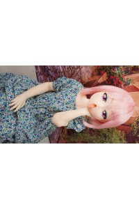 【中古】DollHouse168 (IROKEBIJIN色気美人) #Koharuヘッド 新発売 110cmB AAカップ 胸と膣の柔らか仕上げ 視点移動 自立加工OP EVO骨格 肌色 ホワイト
