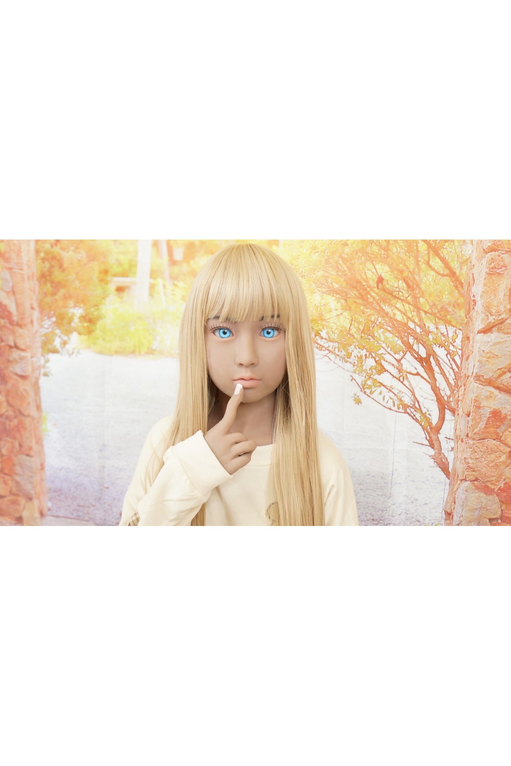 【中古】AXB Doll #16 ヘッド130cm バスト平ら 新骨格 肌色 日焼け