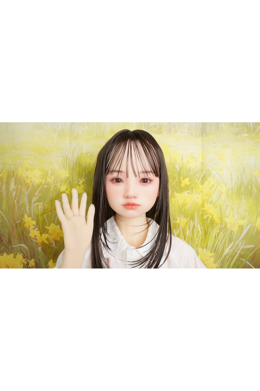 【O初心者応援パック 新古超美品ホール未使用品】 catdoll #yuan ソフトシリコンヘッドRBリアルメイクOP+ My Loli Waifu 126cm AAカップ