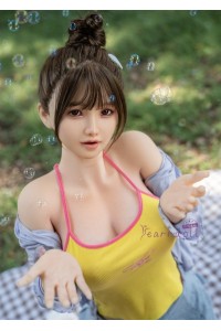 【O初心者応援パック 国内検品済 新品未使用即納品】 Yearndoll #Y216軟質シリコンヘッド 164cm Bカップ 超ソフト胸 本物の皮膚メイク付き 【高級版】