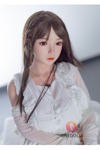 【新品】SHEDOLL 148cm Dカップ 柠檬（Ningmeng）ヘッド ラブドール ボディー材質など選択可能 カスタマイズ可能 掲載画像はフルシリコン製 髪の毛植毛付き SHE 0071