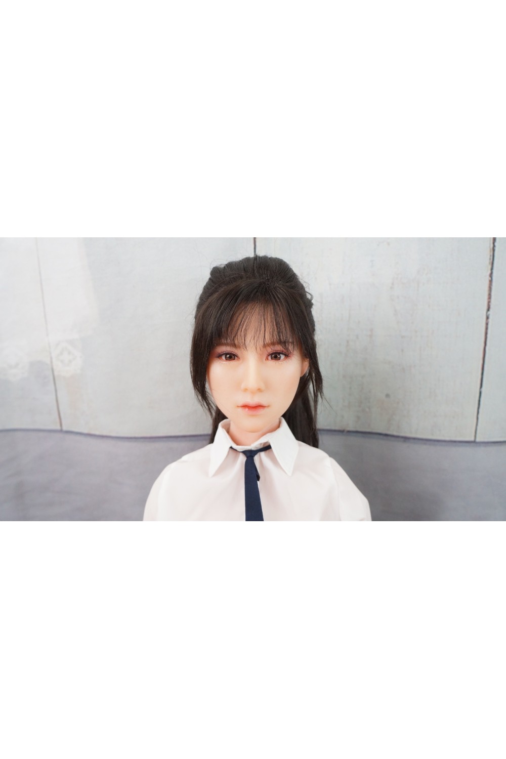 【O初心者応援パック 新古超美品ホール未使用品】JXDOLL #小咪ヘッド75cm 中胸 mini フィギュア フルシリコン製