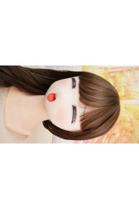 【中古】【O新古超美品 ホール未使用品】MOZUDOLL #未来ちゃんヘッド単品（オーラル可能+舌歯付き）(130〜140cm推奨)