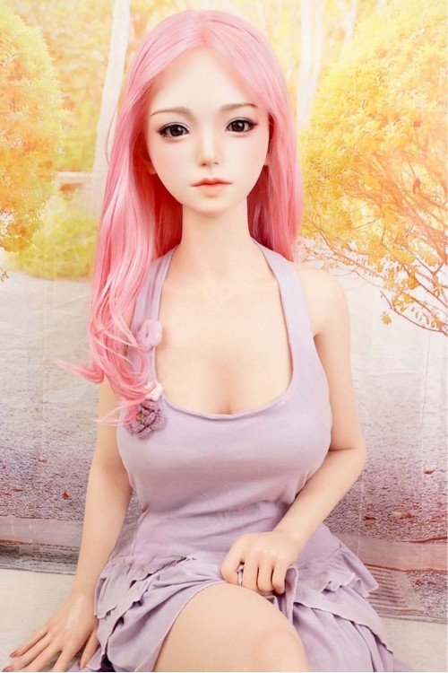 【O初心者応援パック 国内検品済 新品未使用即納品】 YSRDOLL #K-Y32シリコンヘッド お口の開閉機能付き 髪の毛の植毛 148cm Eカップ リアルメイク付き 【フルシリコン製】