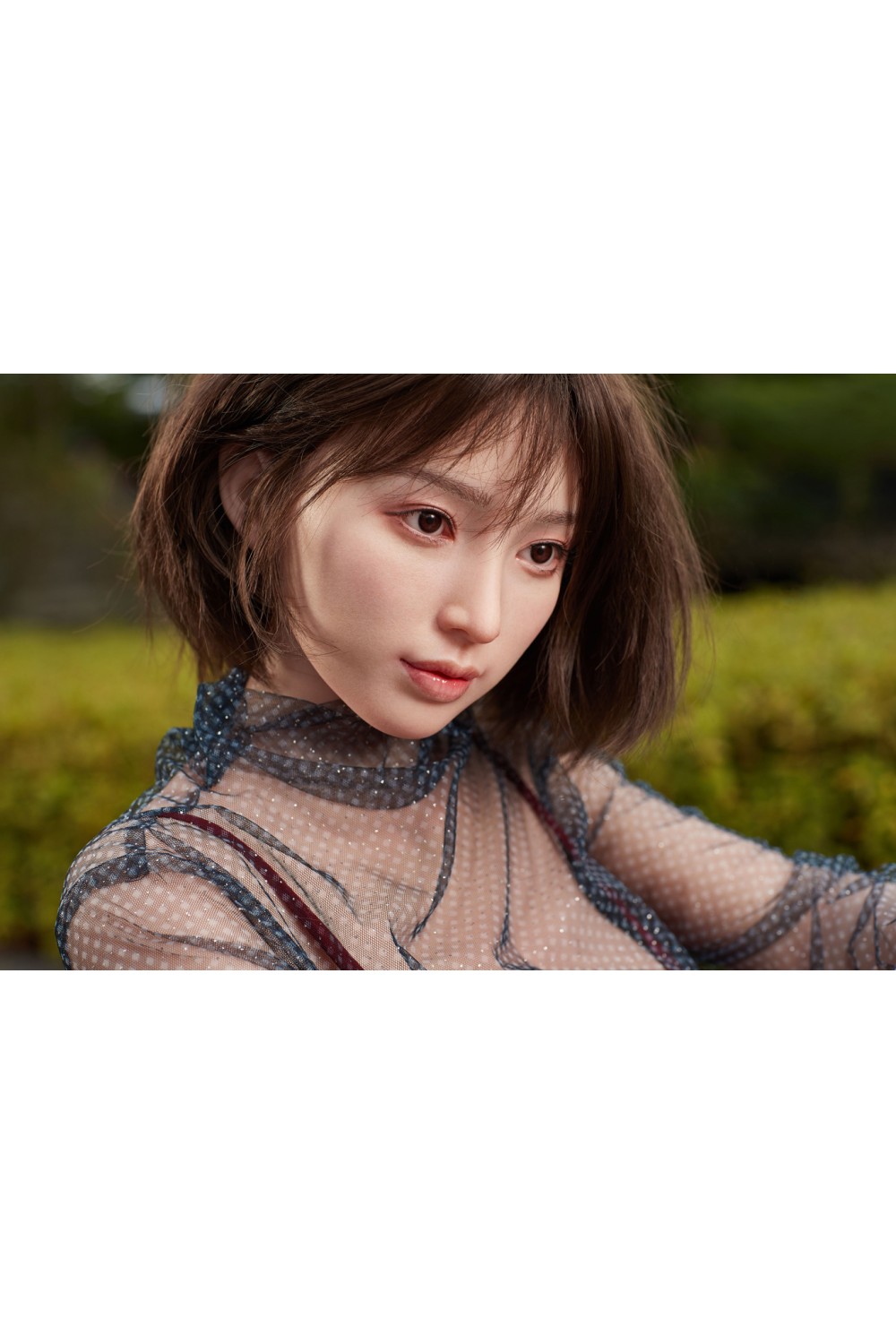 【国内検品済 新品未使用即納品】 Top Sino Doll #T21 Mikui(米葵)ヘッド 160cm Hカップ 全身RRS+メイクOP 各所柔らか仕上げ 口開閉機能OP 眉毛と下睫毛植毛 視点移動 ハードフィート(自立加工) 指関節 新骨格 肌色 ホワイト