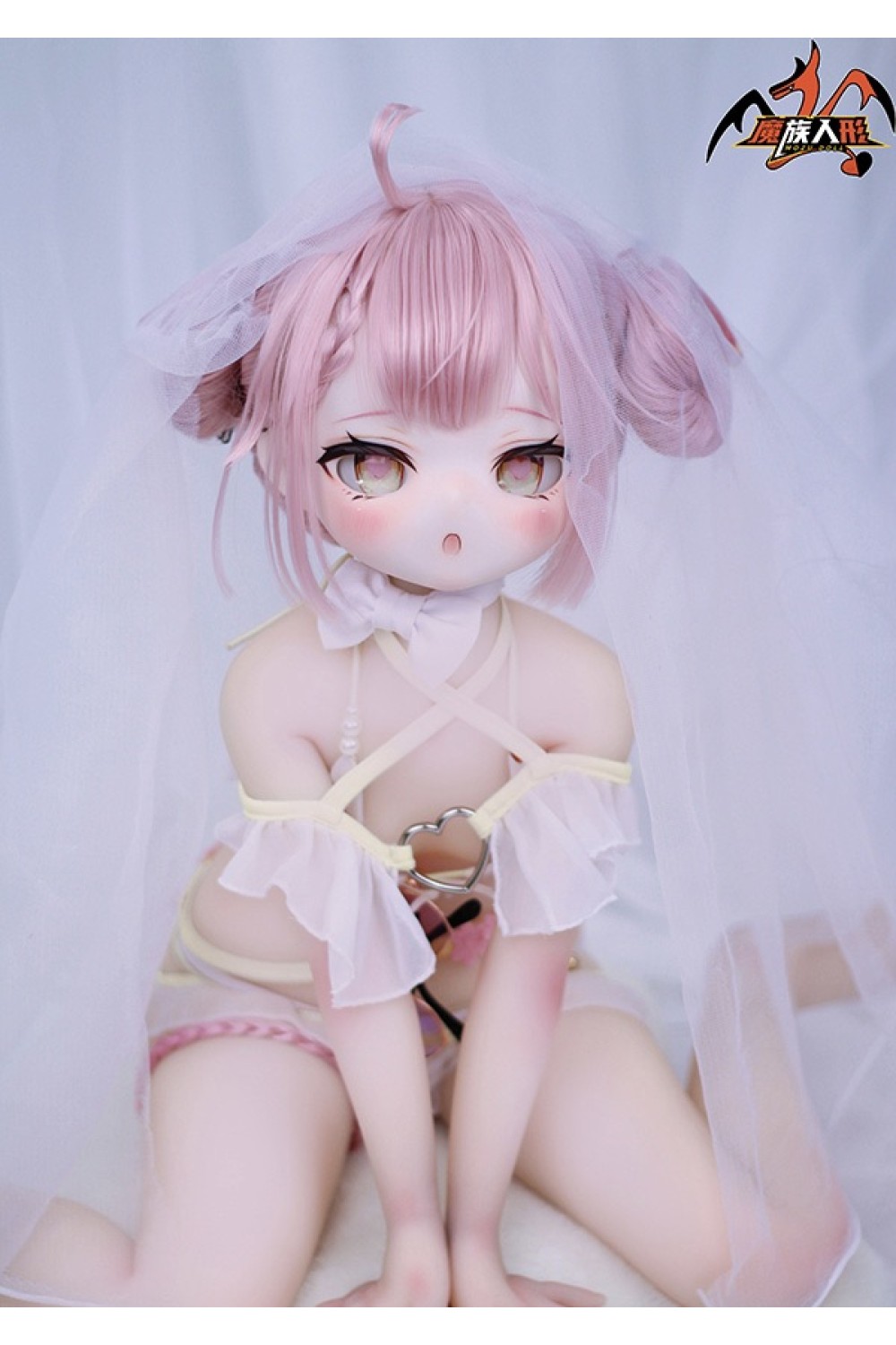 【新品】MOZU DOLL 85cm Aカップ 永雛タフィー ソフトビニール製頭部 TPE製ボディ 肌色＆眼球色＆メイク＆ウィッグ＆衣装は宣材写真と同じ 6kg MOZU 0010