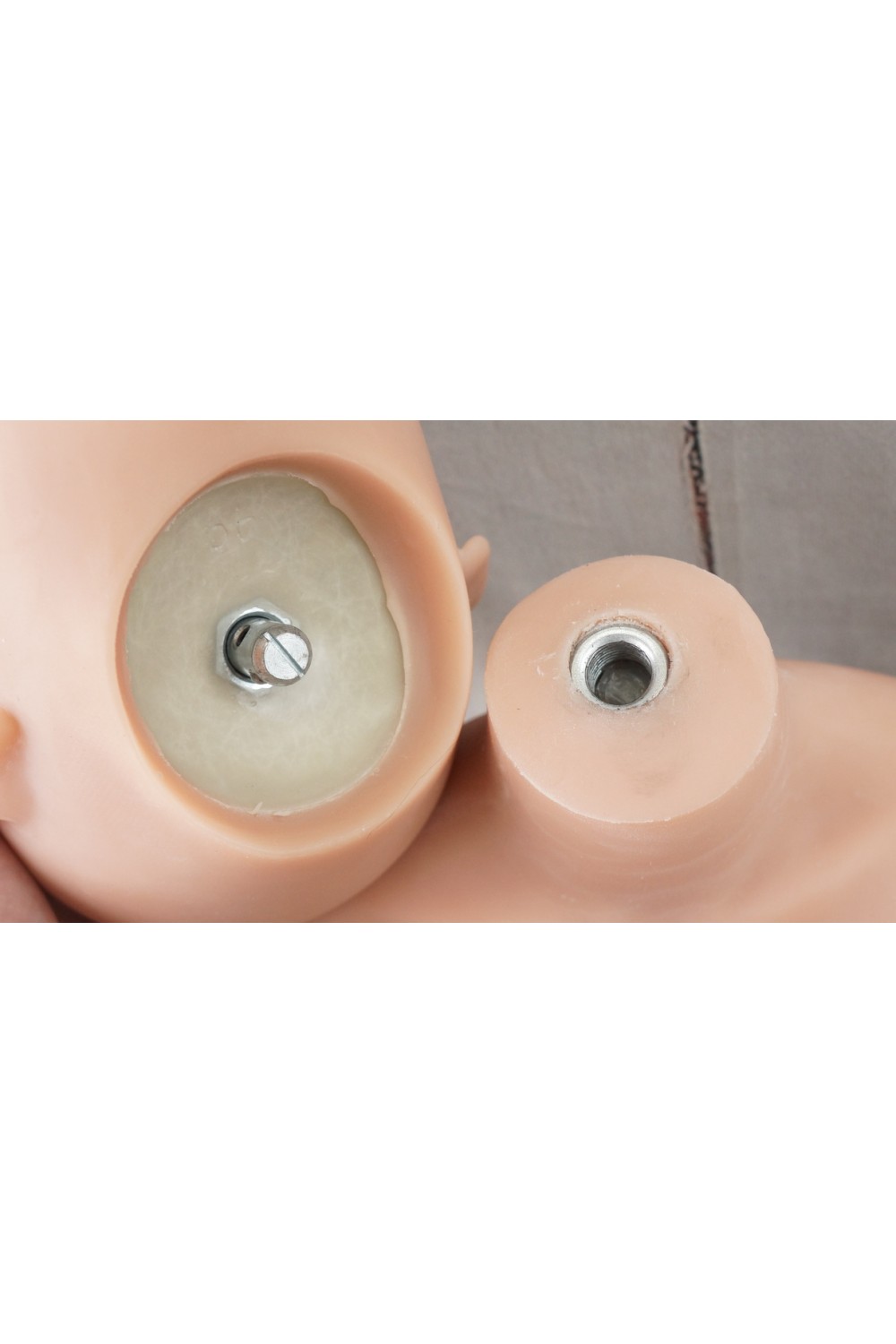 【中古美品】SE DOLL 128cm貧乳＋TPEヘッド#90 肌色 ライトブラウン