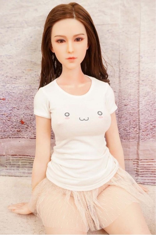 【中古】【初心者応援パック 中古超美品】Minidoll #看護師シリコンヘッド 職人メイク 髪の毛の植毛OP 75cm バスト中 【フルシリコン製】