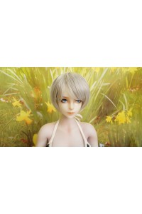 【中古】 Mini Doll #N4シリコンヘッド 72cm 巨乳+手足分離式 フルシリコン製