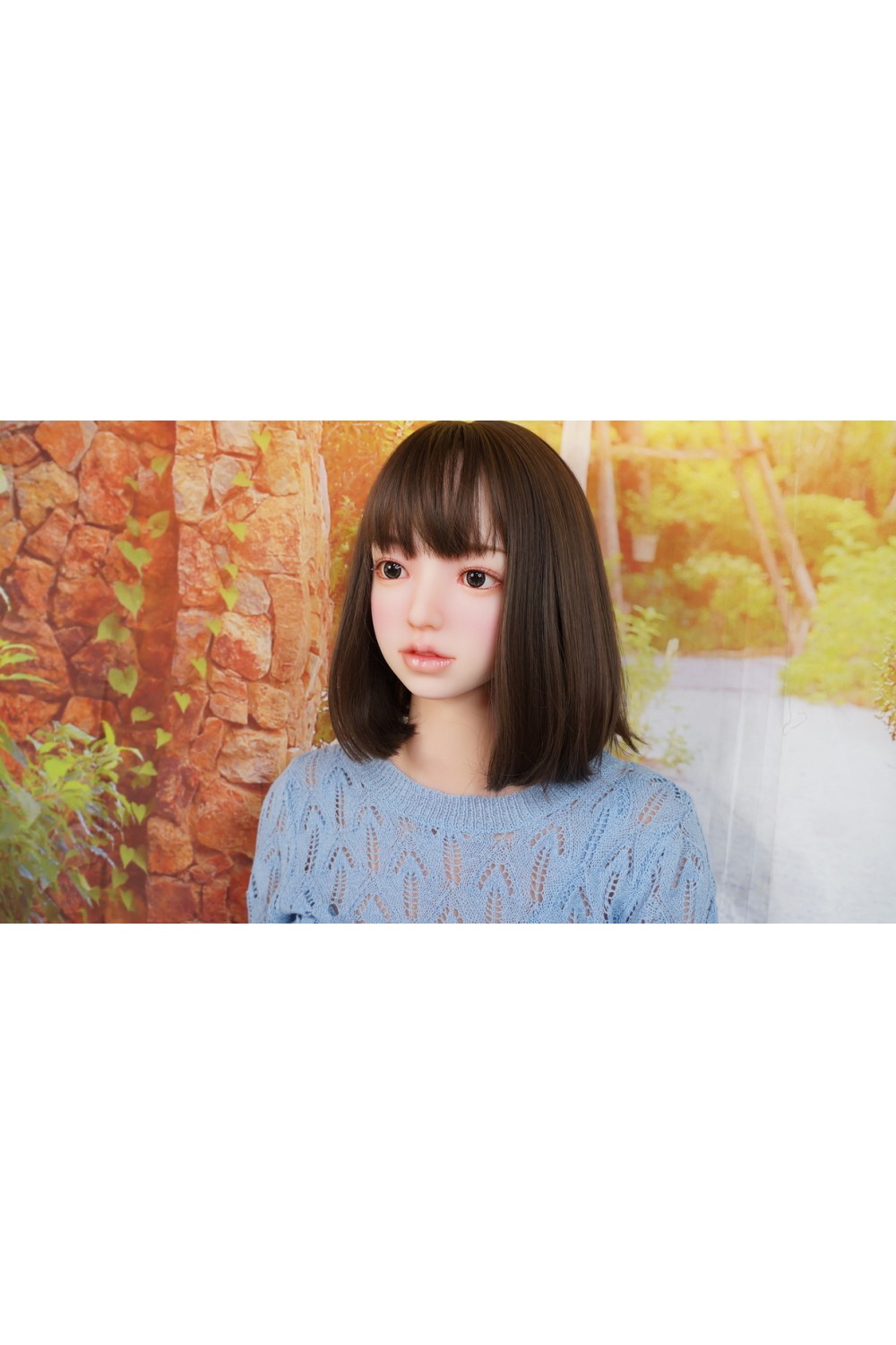 XYcolo Doll #Mina美娜＋ #Yinan依楠 シリコンヘッド2つ付属 163cm Cカップ オーガニックシリコン リアルメイク 植毛仕様OP 視点移動 指関節 新骨格 肌色 ナチュラル