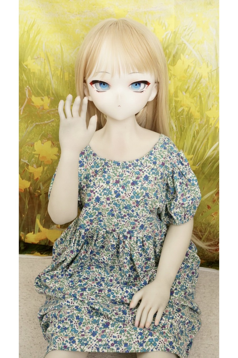【中古】【中古美品】MOZU DOLL#薄荷ちゃんソフトビニール製ヘッド115cm バスト大