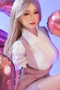【新品】フルシリコン製ラブドール Sino Doll 実践向け 161cm Hカップ S41 LinChun ヘッド 軽量化 掲載画像はリアルメイク付き 顔は蝋人形メイク付き SINO 0006
