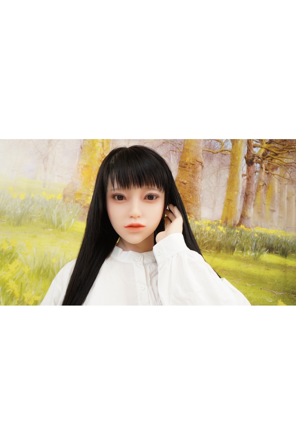 【初心者応援パック 超美品】Sanhui Doll #38 ヘッド 172cm Gカップ 衣装付属 シリコンシームレス 模擬肌仕上げOP 髪の毛の植毛OP（特注オーダー品）各所柔らか仕上げOP 口開閉機能OP 指関節OP 自立加工OP 視点移動 新骨格OP 肌色 ナチュラル