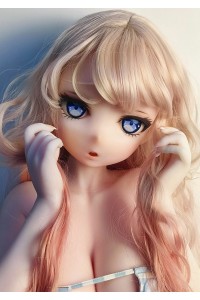 【新品】Elsa Babe 140cm M RAD033 二次元 アニメドール フルシリコン製 カスタマイズ可 ミルクゴールドのロングヘア EL 0013