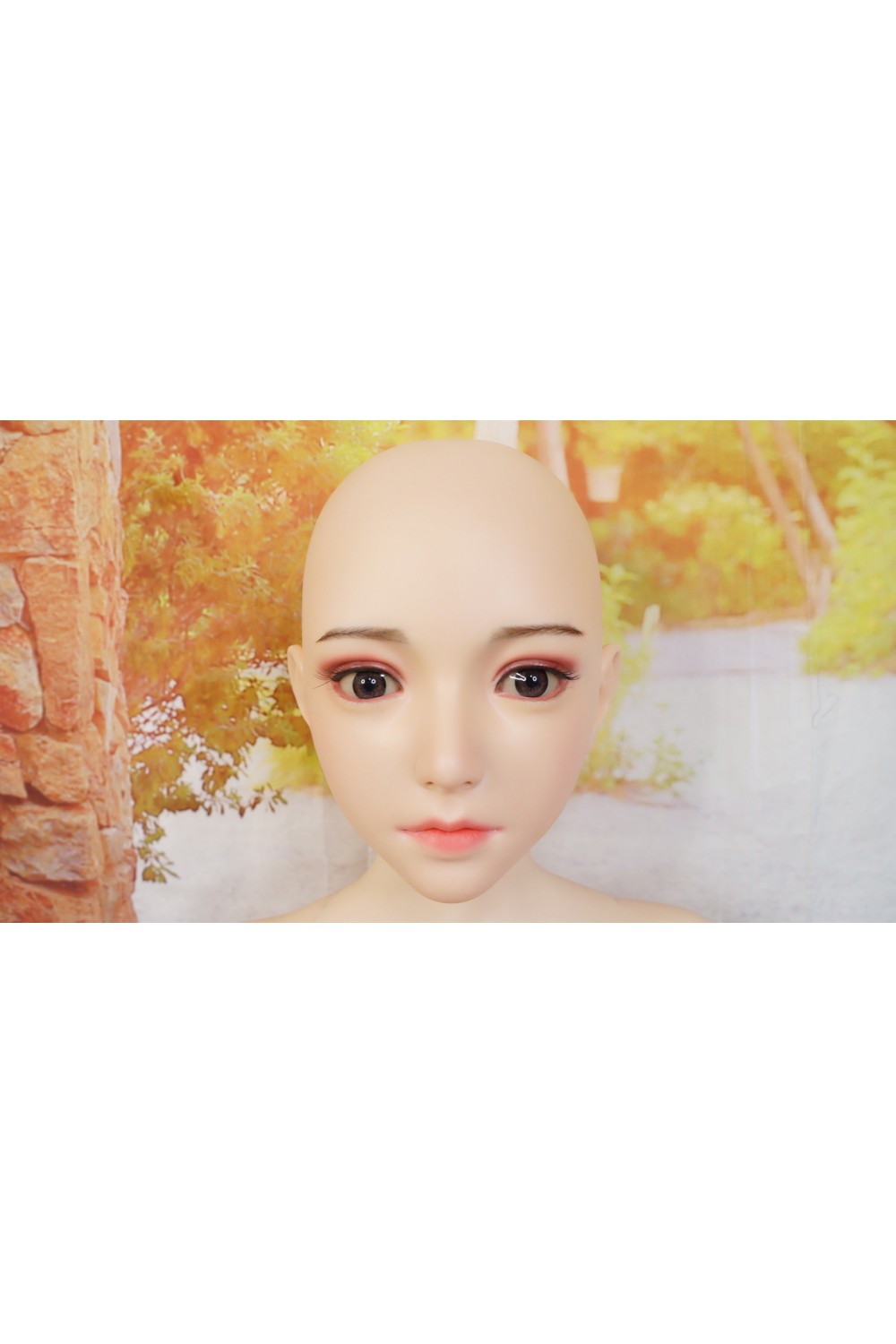 Bezlya Doll #風鈴 149cm 良胸 シリコンヘッド ゼリー胸 高級職人顔リアルメイクOP 眉毛睫毛植毛 自立加工 眼球移動 超リアルオナホ EVO新骨格 肌色 ノーマル