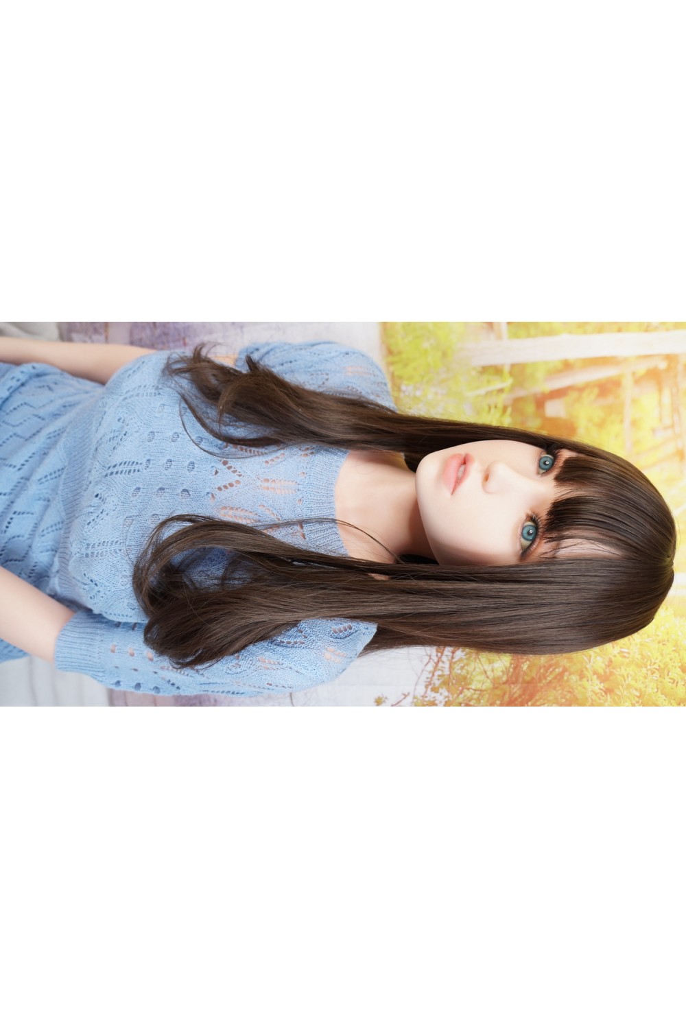 RZR Doll（人造人） 155cm Eカップ #No.9Ailinna ゼリー胸 植毛仕様 リアルメイク 指関節 自立加工 視線移動 肌色 ピンク