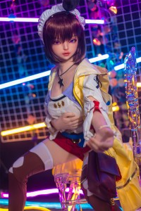 【新品】フルシリコン製ラブドール Sanhui Doll 145cm Gカップ A10ヘッド アニメヘッド お口開閉機能選択可 SAN 0008
