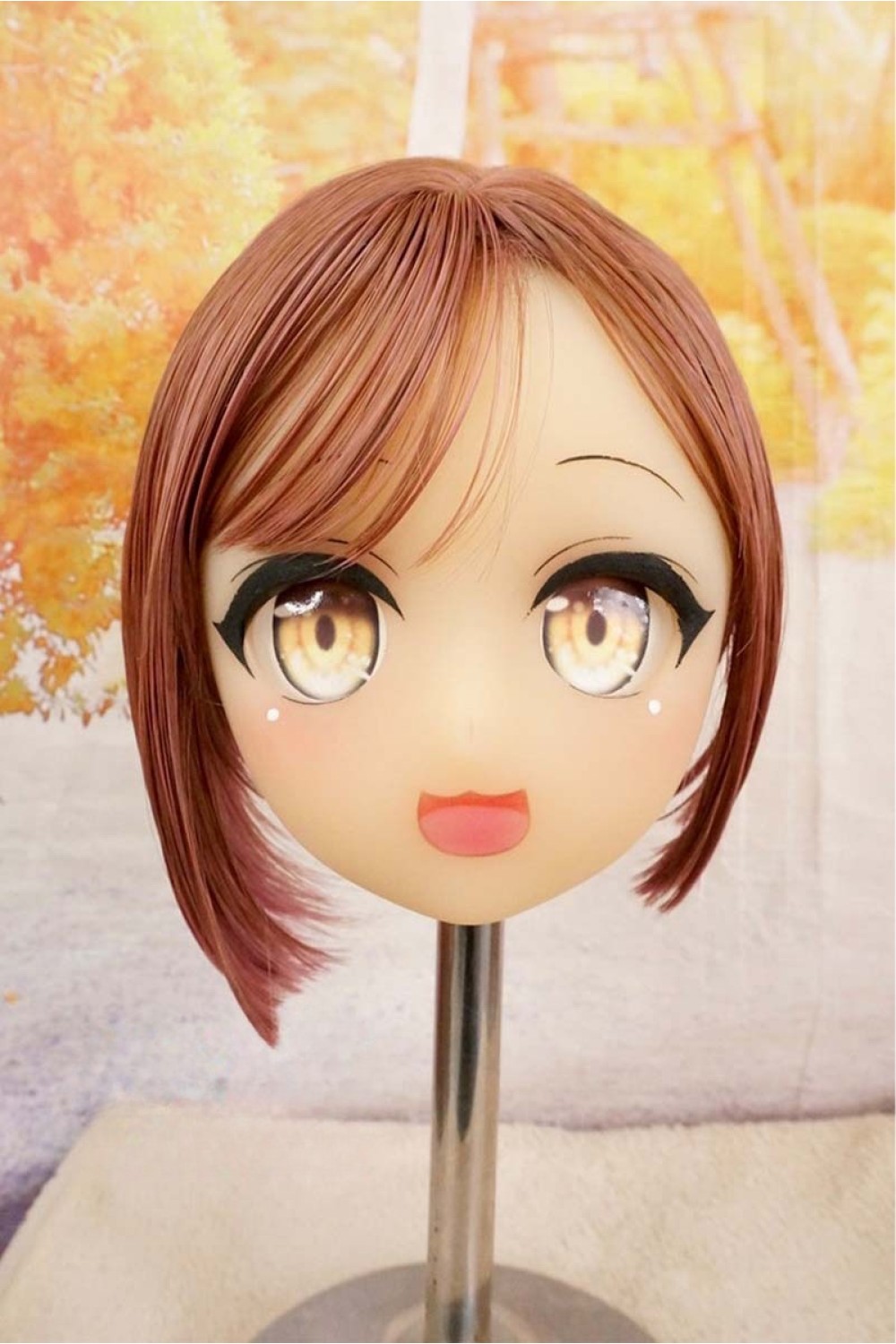 【中古】【O新古超美品】Aotume Doll #カスタムヘッド単品(145cm推奨)