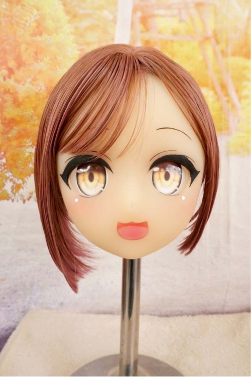 【中古】【O新古超美品】Aotume Doll #カスタムヘッド単品(145cm推奨)