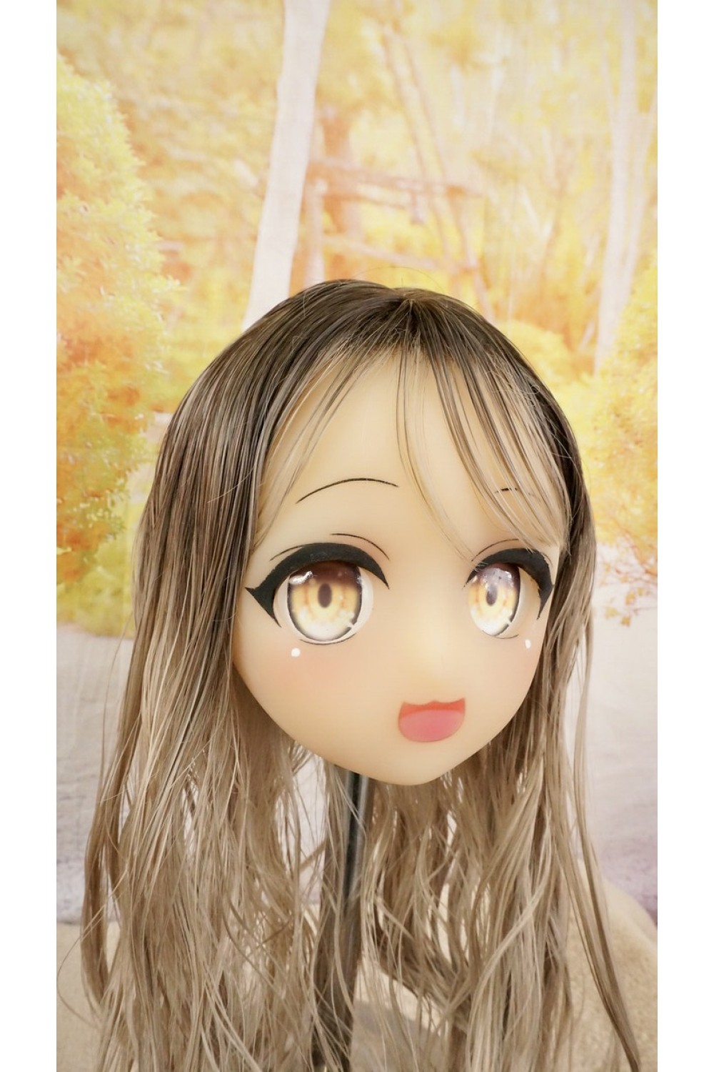 【中古】【O新古超美品】Aotume Doll #カスタムヘッド単品(145cm推奨)