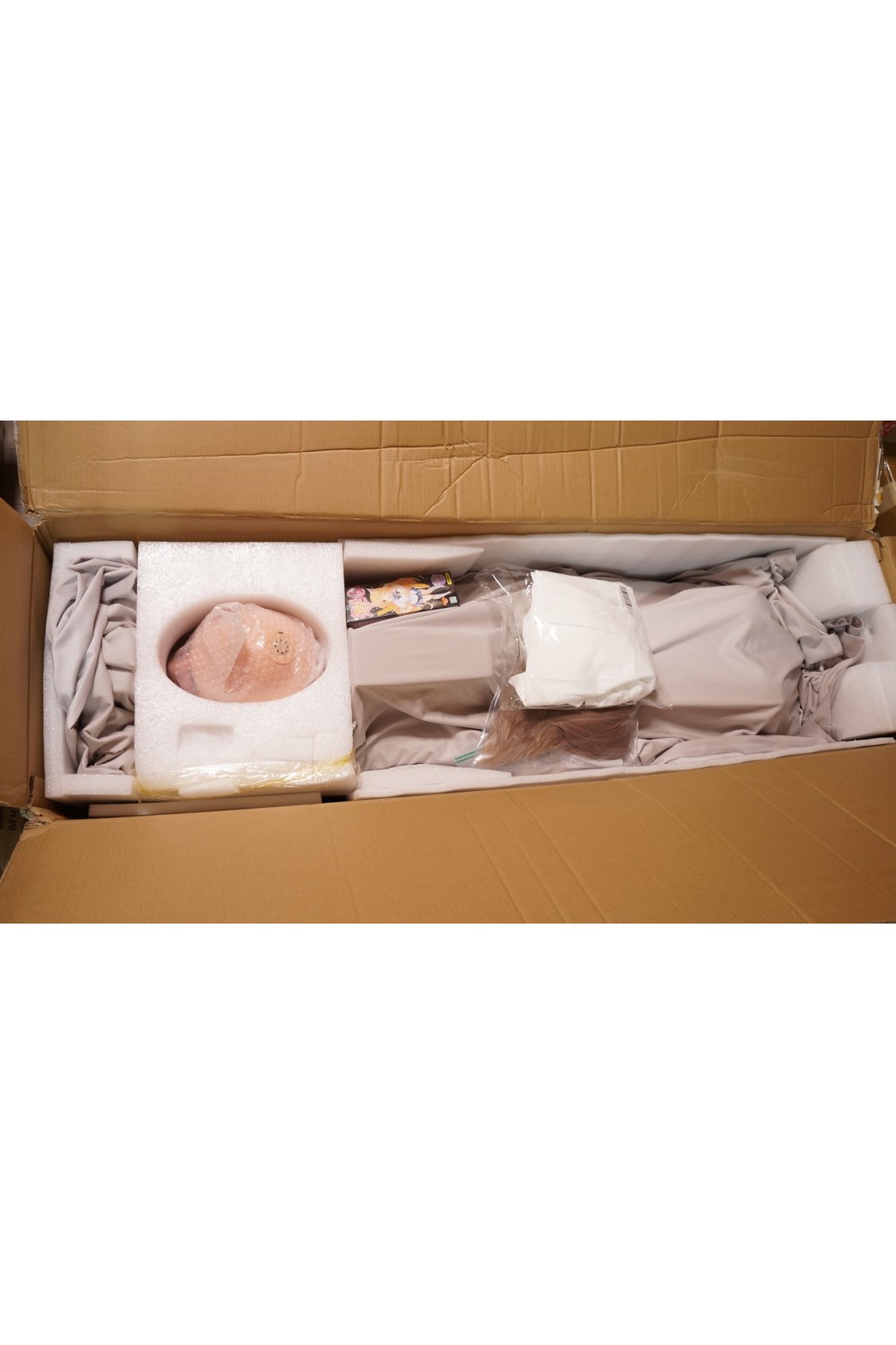 【初心者応援パック 美品】アート技研(Art-doll) #M1澪 ホクロあり 148cm Dカップ 衣装付属 視点移動 眉毛と下まつげ植毛OP 胸の柔らか仕上げ 超リアルメイク 音声機能OP ボールジョイント指関節 お尻の柔らか仕上げOP 自立加工 新骨格 肌色 ナチュラル