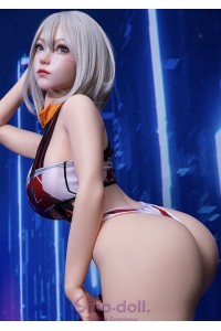 【新品】フルシリコン製ラブドール Sino Doll 実践向け 戦闘機 163cm Eカップ S50 凛紫 Linzi ヘッド 掲載画像はリアルメイク付き 顔は蝋人形メイク付き SINO 0011