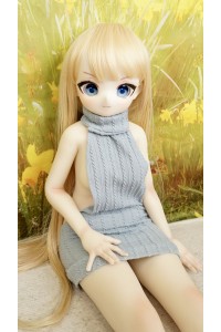 【中古】【初心者応援パック 中古美品】MOZU Doll #きつねちゃんソフトビニール製ヘッド 85cm バスト大
