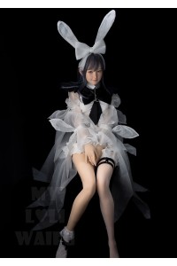 【新品】My Loli Waifu 148cm Bカップ Rena シリコン ヘッド バニーガール ラブドール TPE材質ボディー ヘッド材質選択可能 MLW 0058