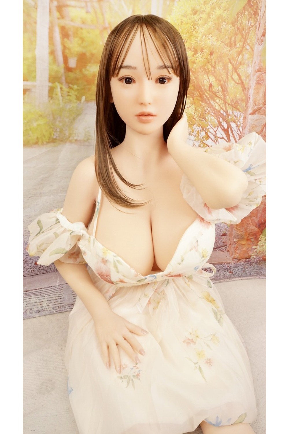 【中古】【初心者応援パック 新古超美品】GD Sino #G6 洛悠（luo you) ヘッド 蝋人形メイクOP 155cm Kカップ ボディ超リアルメイクOP 各所柔らか仕上げ 専門ソフト（Soft-pro）【フルシリコン製】【オプション多数】