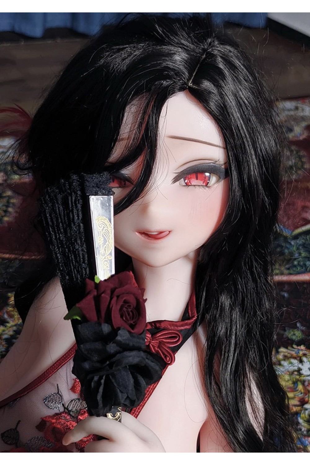 【新品】ElsaBabe 148cm M RAD049 風間紅葉 アニメラブドール フルシリコン製ラブドール EL 0033