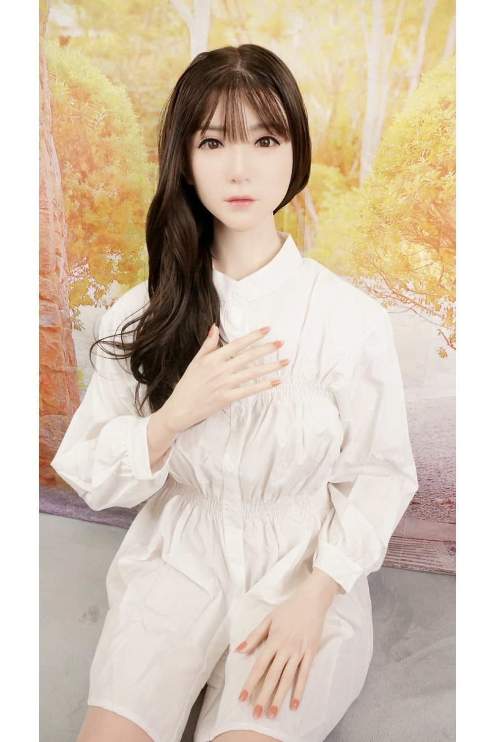 【中古】【O初心者応援パック 新古超美品ホール未使用品】FANREAL #雪（Xue）硬めシリコンヘッド 髪の毛の植毛OP 157cm Eカップ ハードハンドOP お尻の柔らか仕上げOP 自立加工 ハードフィート(足首から足裏まで硬め)OP 指関節あり 全身リアルメイク 軽量化ボディ【フルシリコン製】【オプション多数】