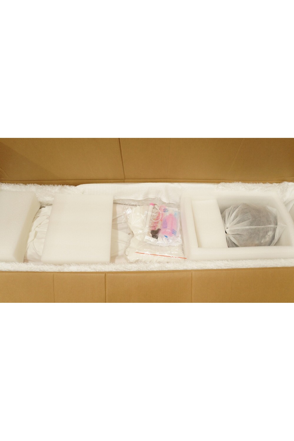 【O初心者応援パック 国内検品済 新品未使用即納品】J-cute # AGD01硬めシリコンヘッド 149cm バスト平 フルシリコンドール