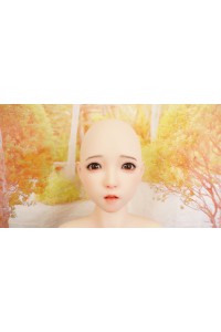 【中古】【初心者応援パック 中古美品】SHEDOLL #洛小乙（Luoxiaoyi）硬質シリコンヘッド 職人メイク 140cm Aカップ ボディのリアルメイク 自立加工OP EVO新骨格